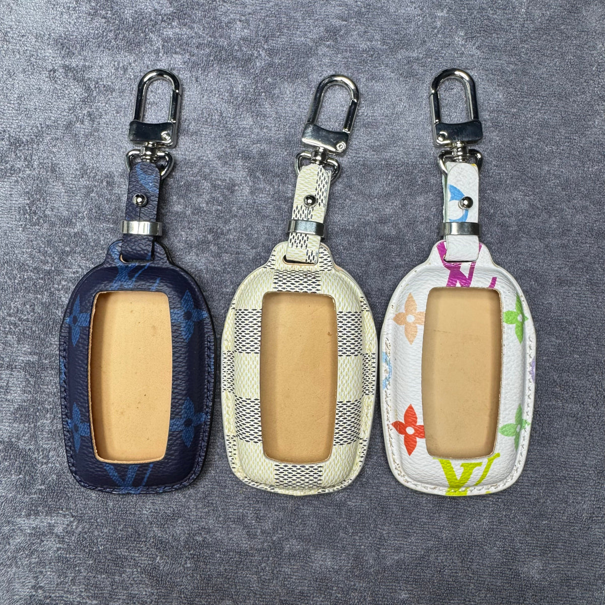 Premium LV Canvas Key Case for Toyota – Handmade from Authentic Upcycled Louis Vuitton
