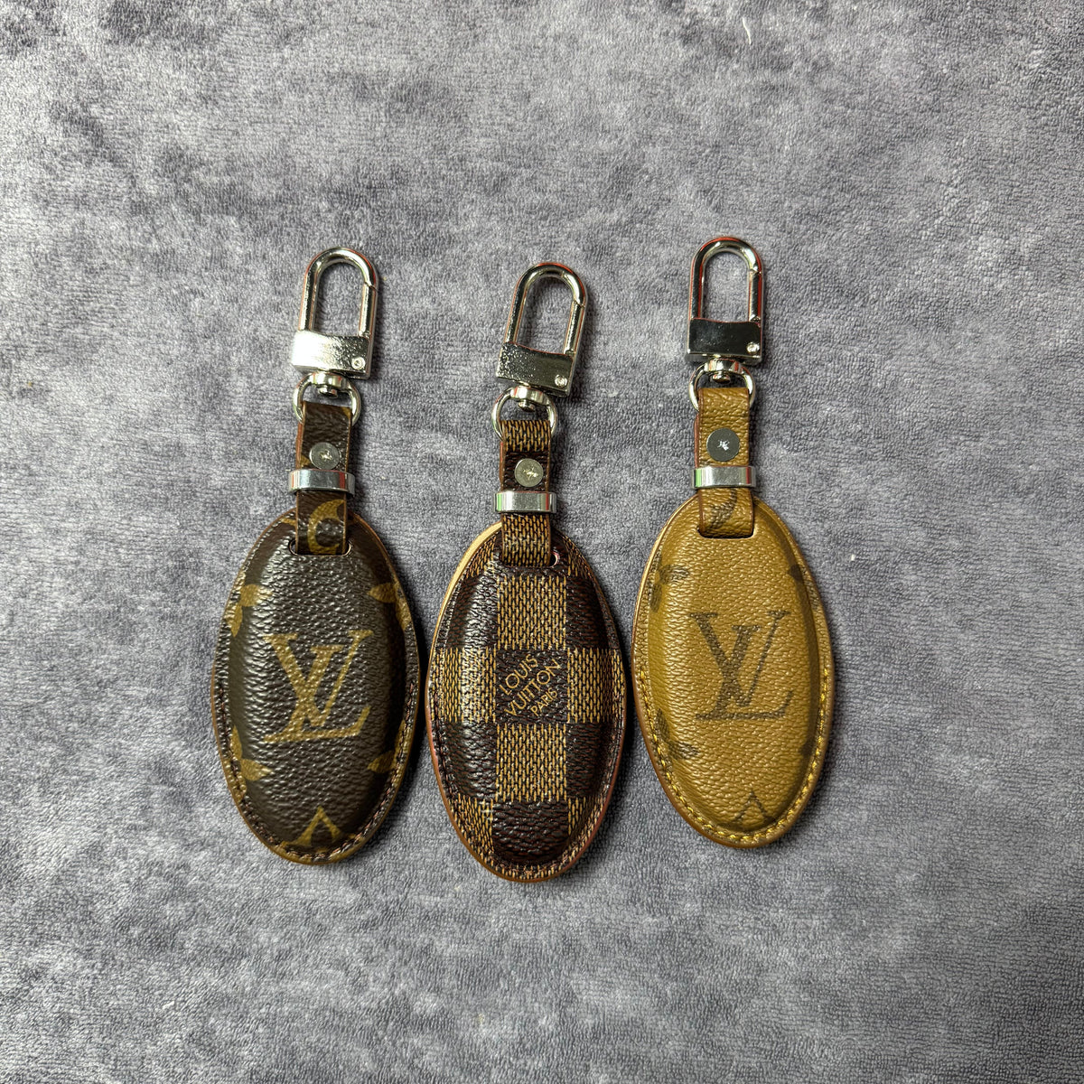 Premium LV Canvas Key Case for Nissan – Handmade from Authentic Upcycled Louis Vuitton