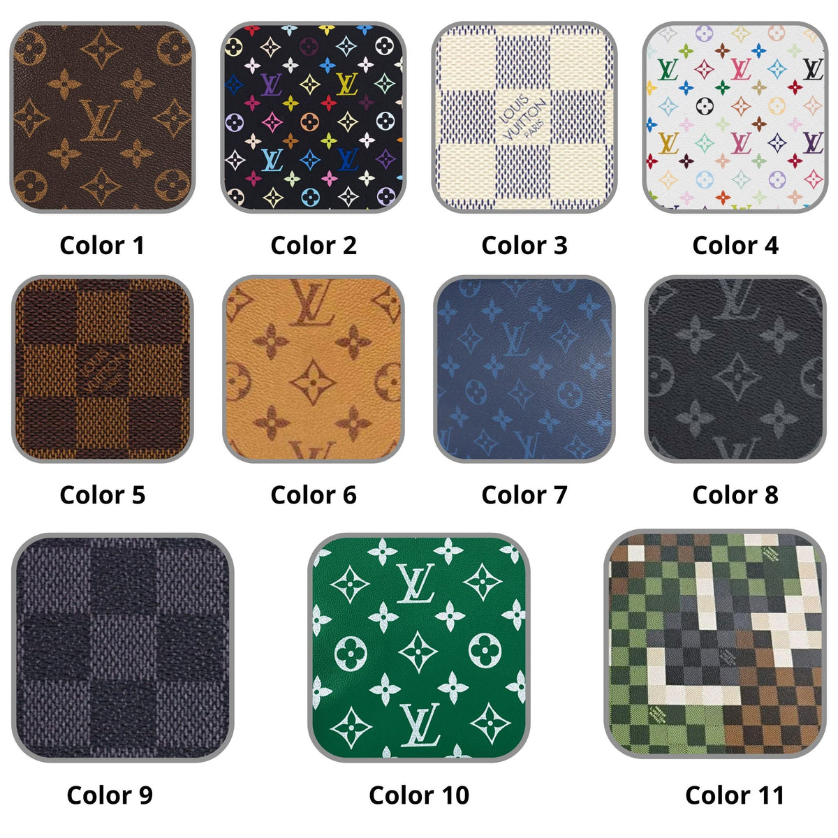Premium LV Canvas Key Case for Cadillac – Handmade from Authentic Upcycled Louis Vuitton